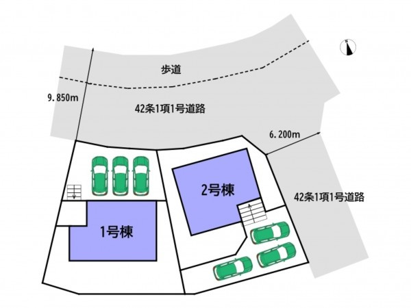 いわき市若葉台、新築一戸建てのその他画像です