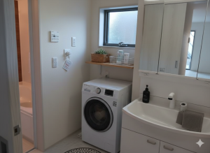 いわき市自由ケ丘、新築一戸建ての画像です