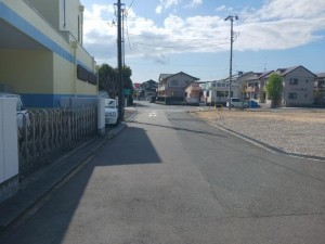 いわき市郷ケ丘、土地の画像です