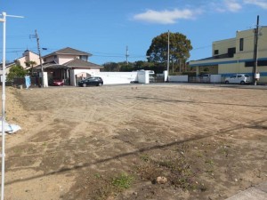 いわき市郷ケ丘、土地の画像です