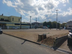 いわき市郷ケ丘、土地の画像です