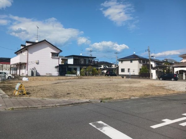 いわき市郷ケ丘、土地の画像です