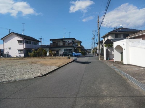 いわき市郷ケ丘、土地の画像です