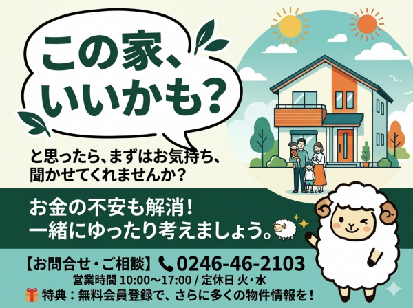 いわき市内郷高坂町、土地の画像です