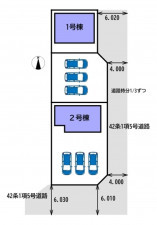 いわき市平泉崎、新築一戸建ての画像です