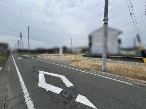 松阪市中央町、土地の外観画像です