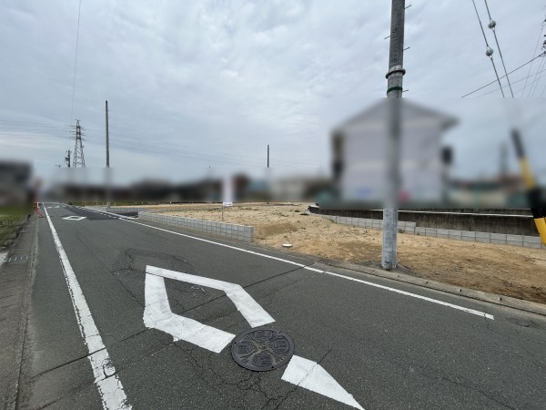 松阪市中央町、土地の外観画像です