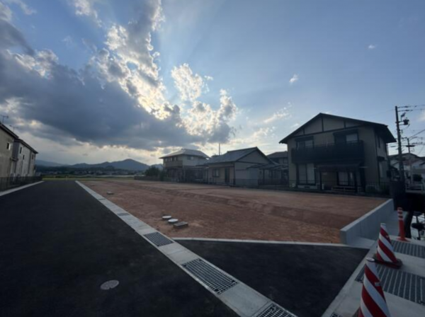 松阪市山室町、新築一戸建ての外観画像です