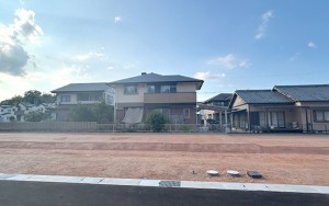 松阪市山室町、新築一戸建ての外観画像です