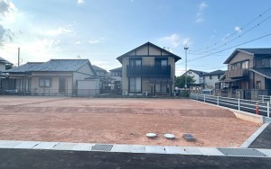 松阪市山室町、新築一戸建ての外観画像です