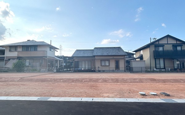 松阪市山室町、新築一戸建ての外観画像です
