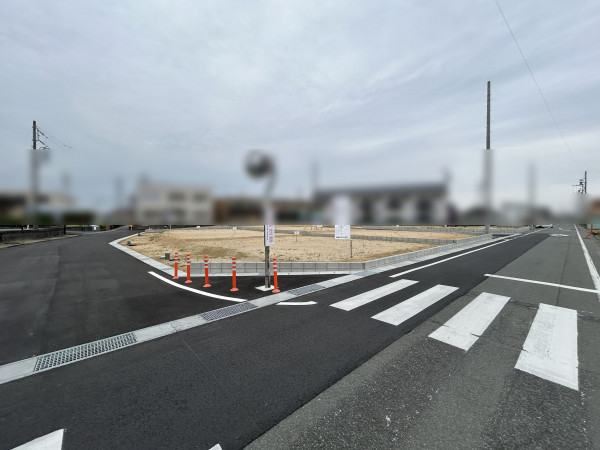 松阪市中央町、新築一戸建ての外観画像です