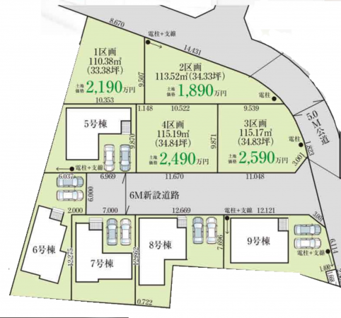 桶川市、新築一戸建てのその他画像です