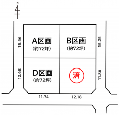 真岡市中萩、土地のその他画像です