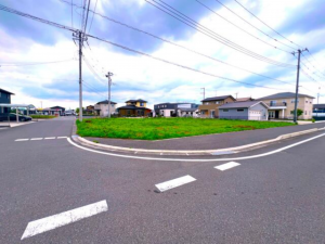 真岡市中萩、土地の画像です