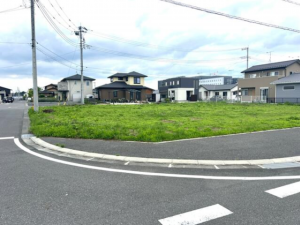 真岡市中萩、土地の画像です