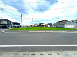 真岡市中萩、土地の画像です