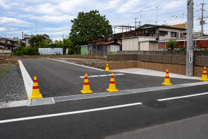 真岡市台町、土地の画像です