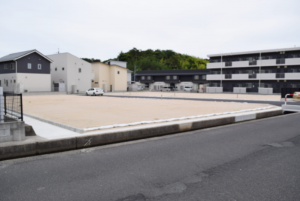 出雲市斐川町上直江、土地の画像です