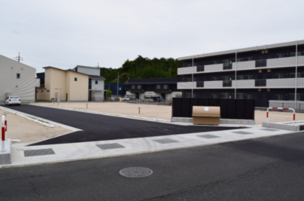 出雲市斐川町上直江、土地の画像です