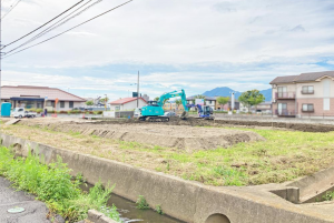 出雲市渡橋町、土地の画像です