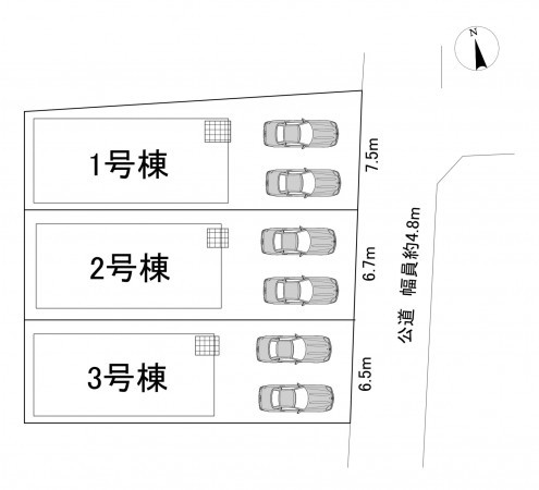 一宮市木曽川町里小牧、新築一戸建てのその他画像です