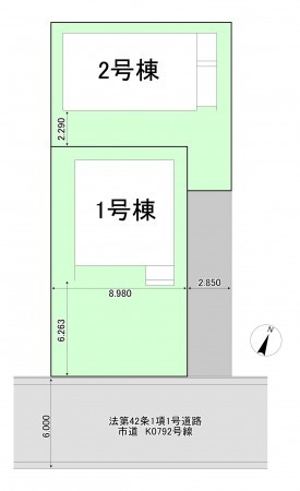 一宮市末広、新築一戸建てのその他画像です