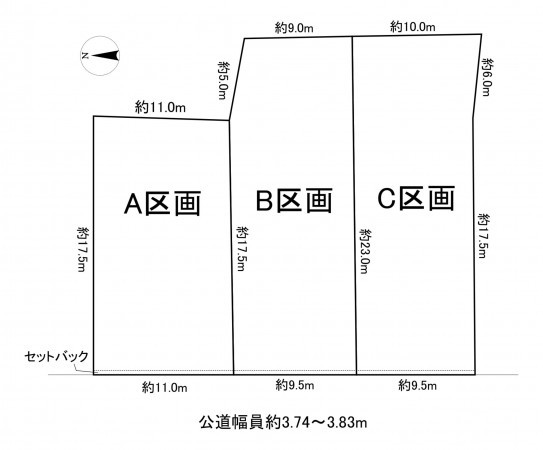 一宮市萩原町富田方、土地のその他画像です