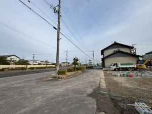 一宮市柚木颪、土地の画像です