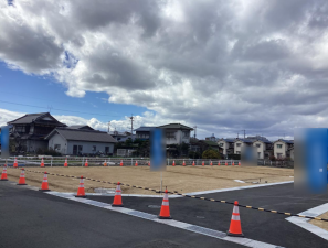 福山市多治米町、土地の画像です