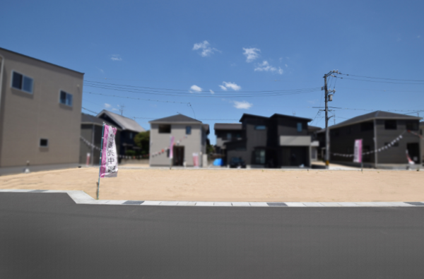 福山市水呑町、新築一戸建ての画像です