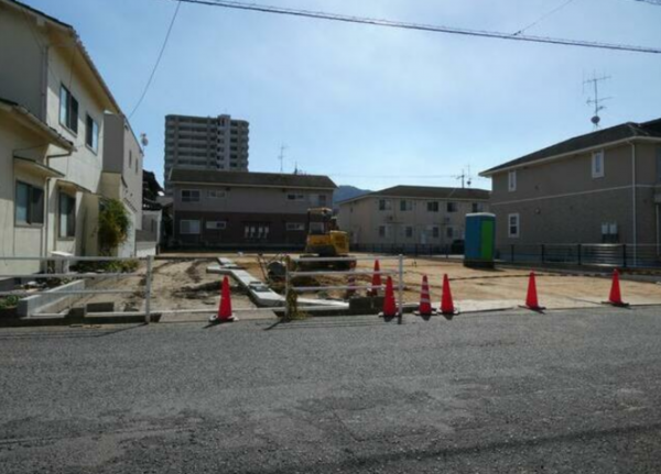 福山市川口町、土地の画像です