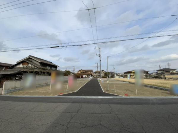 福山市新涯町、新築一戸建ての画像です