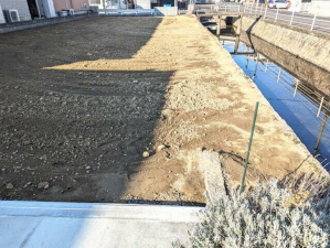 福山市新涯町、土地の画像です