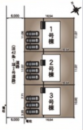 福山市水呑町、新築一戸建てのその他画像です