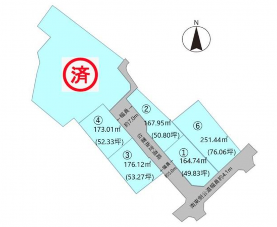 福山市山手町、土地のその他画像です