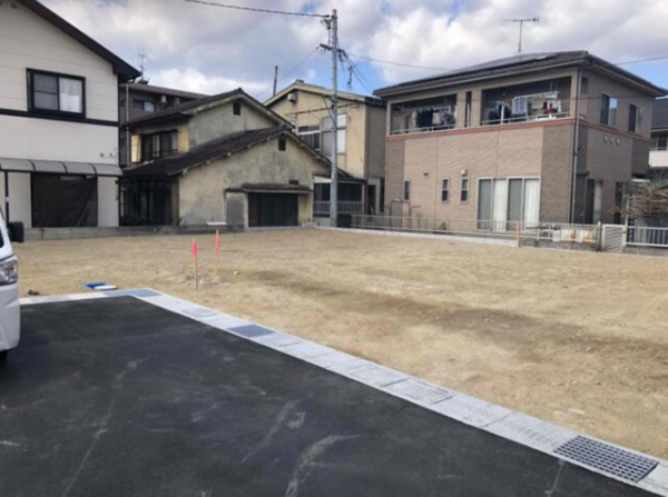 福山市手城町、土地の画像です