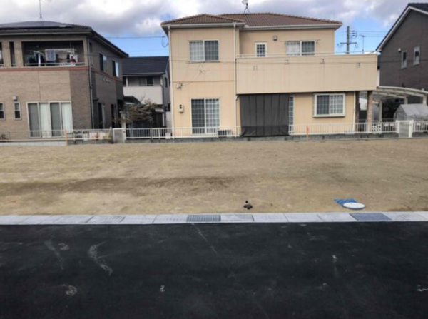 福山市手城町、土地の画像です