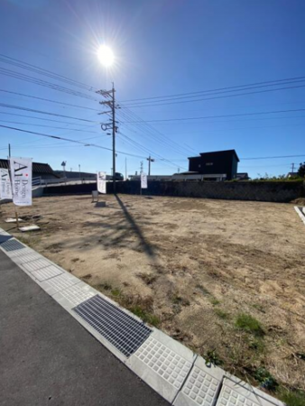 福山市山手町、土地の画像です