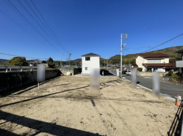 福山市山手町、土地の画像です