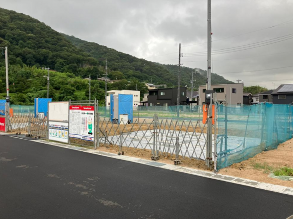 福山市水呑町、新築一戸建ての画像です