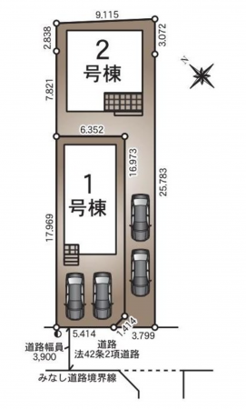 福山市沖野上町、新築一戸建てのその他画像です