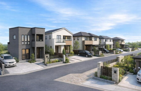 福山市多治米町、土地の画像です