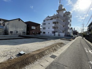 鹿児島市紫原、土地の画像です
