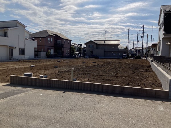 上尾市小泉、土地の画像です