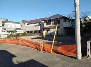 藤沢市片瀬、土地の画像です