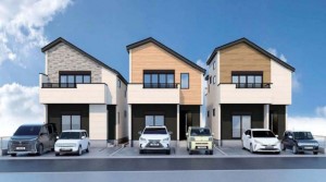 藤沢市本鵠沼、新築一戸建ての画像です
