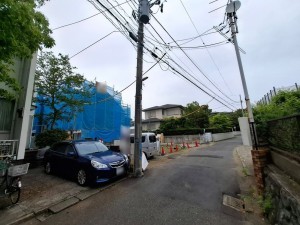 藤沢市鵠沼松が岡、新築一戸建ての画像です