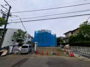 藤沢市鵠沼松が岡、新築一戸建ての画像です