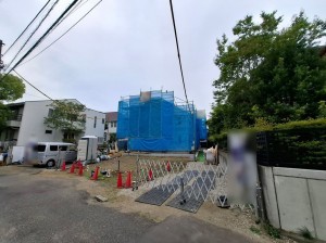 藤沢市鵠沼松が岡、新築一戸建ての画像です